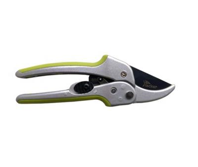 China Anti-Slip Handle (PC-8A09) 205mm Garden Tool Ratchet Pruner Shears for sale