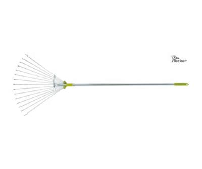 China Garden Rake (PC-1048) 15 Flat Adjustable Garden Leaf Hand Tine Rake for sale