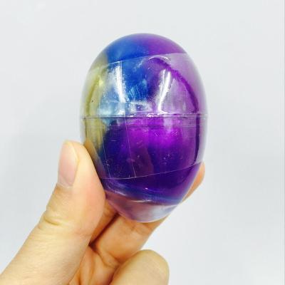 China Non-Toxic Dinosaur Egg Slime Toys Glitter Galaxy Slime for sale