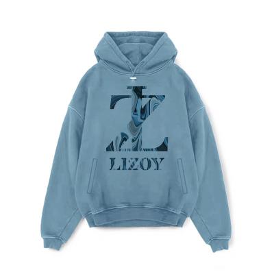 China Heavyweight 100% Cotton Fashion Hoodie Sweat Suits Pullover Hoodie for sale