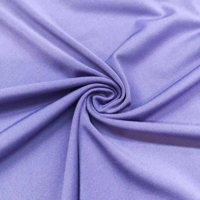 China Solid Memory Keqiao 93%Poly 7%Spandex ITY Span Jersey Fabric For Clothes for sale