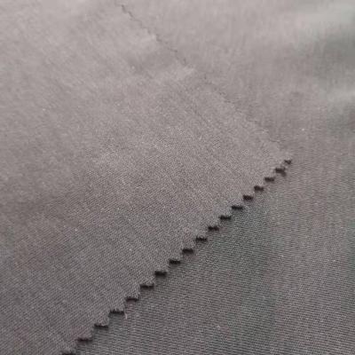 China Anti-bacteria China 210GSM Cotton Spandex Bamboo Interlock Knit Fabric For Garment for sale