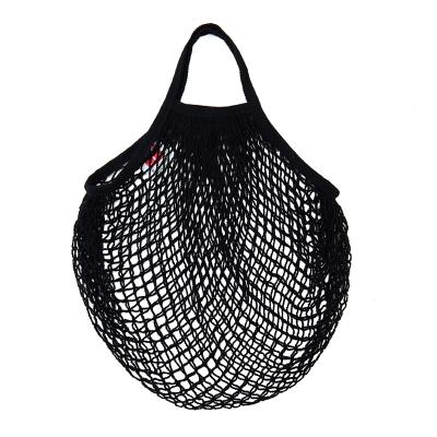 China French Net Shopping Bags Tote Onion Mesh Storage Bags Light Organic Cotton Market Fruit Hammock Bag for sale