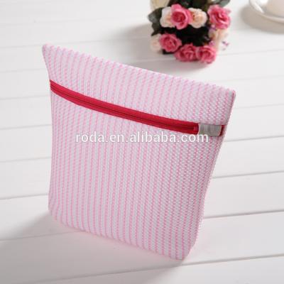 China Stripes China Supplier Printed Durable Washing Bag Mesh Wash Bag, Laundry Bag For Household Use for sale