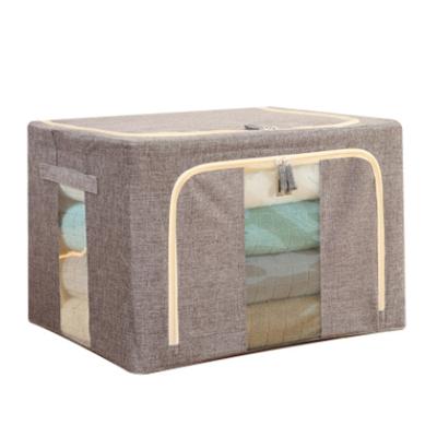 China Yiwu Roda Home Viable Storage Box for Foldable Fabric Storage Organizer Case Box Storage Box for Laundry Room or Home Living Room Use for sale