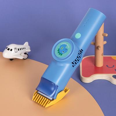 China Car Safety Baby Hair Clipper Waterproof Cordless Electric Hair Cutter Vacuum Hair Trimmer for sale