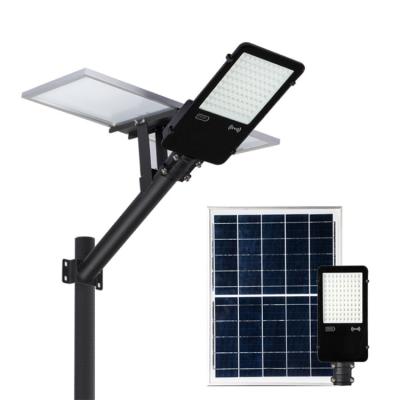 China Cheap Street Price Split Public Lighting Outdoor Light Street Lamp With Double Sided Solar Panel for sale