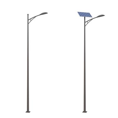 China Football Field Factory Direct Sale Galvanized Solar Pole Decorative Street Light for sale