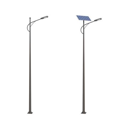 China Good Quality Octagonal Soccer Field Pole Arm Light Pole For Street Lamp In Smart Cities for sale