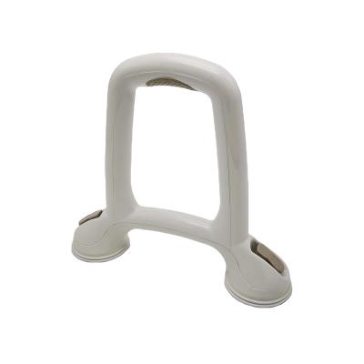 China High Suction Modern Plastic Cup Bathroom Shower Grab Bar Safety Hand Grip Grab Bar for sale