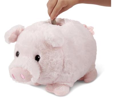 China Plush Toy Pig Digital Money Pot Piggy Bank With Noise for sale