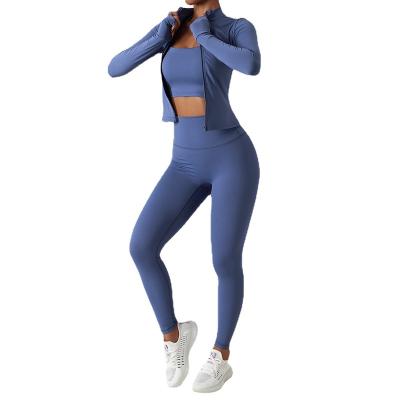 China 2023 Custom Logo New High Waisted Sports Yoga Pants Gym Leggings Fitness Clothing Ladies Women Breathable Gaiters for sale