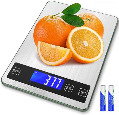 China With Accurate 22lb Scale Tray 1g/0.1oz Graduation Weigh Multifunctional Digital Food Kitchen For Measuring Measurements In Grams And Ounces For Cooking Baking for sale