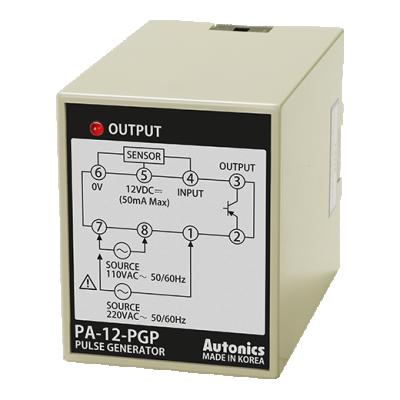 China Autonics PA-12-PGP 8-Pin Plug Type 110/220 VAC Sensor Controller PA-12-PGP for sale