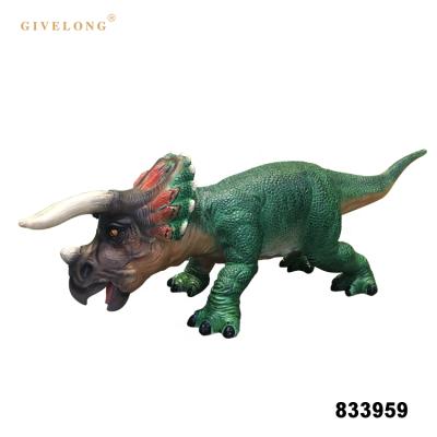 China Animal Model Dinosaur Soft Rubber Toy Simulation Environmental Material Great For Sale for sale