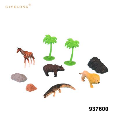 China Best Selling House Toys Plastic Animals Educational Play Set Environmental Material for sale