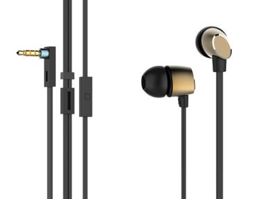 China Metallic .5mm Earbuds In Ear Earphones , Computer Stereo In Ear Earpiece for sale