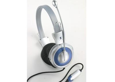 China 108dB Over The Head Headphones , 2.5m Cord Stereo Over The Head Headset for sale