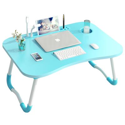 China 2022 Office Home Portable Portable Desk Folding Gaming USB Function Student Laptop Table Stand Computer Table For Bed for sale