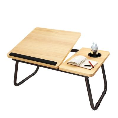 China Cheap 2022 Function USB Table Folding Laptop Game Table Portable Office Home Portable Gaming Desk For Bed for sale