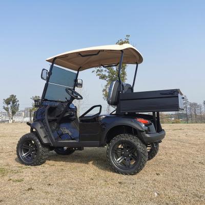 China 2023 Scenic Spot 2023 New Energy Electric Four Wheel Mobility Scooter Cart All Terrain Golf With Big Storage Box 215/35-12 for sale