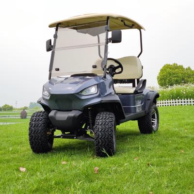 China Customized 2023 New Energy 215/35-12 Electric Classic Front Disc 2 Seater Four Wheel Golf Cart for sale