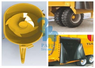 China Feedlot Animal Food Mixer Machine Feeder Wagons , Durable Poultry Feed Mixer Grinder for sale