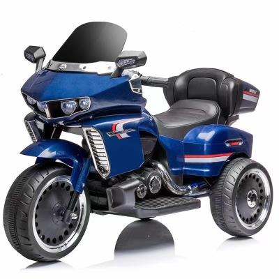 China Ride On Toy 2023 Cruise Kids Motorcycle Bestselling Boys And Girls Love To Ride Toy Leather Seat for sale