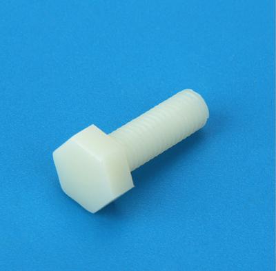 China Health Care Bolt M8 External Screws Plastic External Hexagon Nylon Hexagon Screw for sale