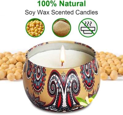 China 100% pure scented soy wax candles for home, scented candles for home, soy candles gift for sale