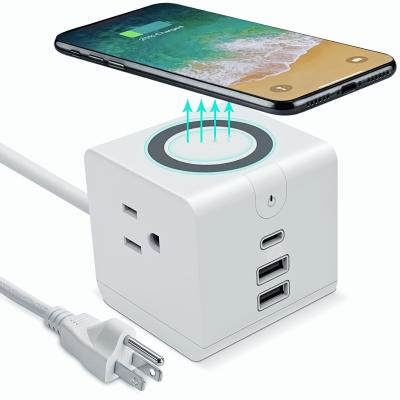 China Electric Appliance US Standard Travel Charging 3.0 20V Adapter 20V Fast Multifunctional Wireless Charger Plug Adapter 15W 10W for sale