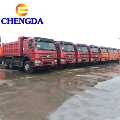 China Sino Howo Dump Truck Used 6x4 Dump Truck Trucks Dump 5400x2300x1400 for sale