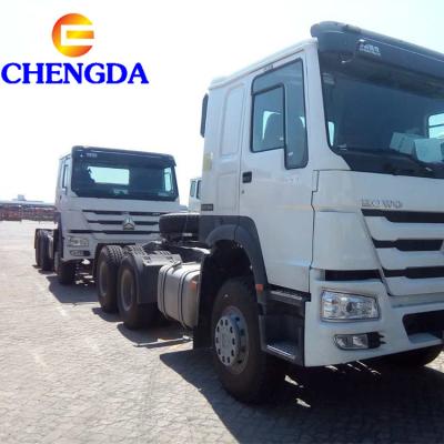 China Used Tractor Truck Howo 6x4 Used Tractor Truck 6800x2490x3668 for sale