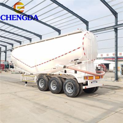 China Bulk Truck Trailer 38-58cbm Concrete Truck Trailer Cement Powder Tank Trailer Transport Truck for sale