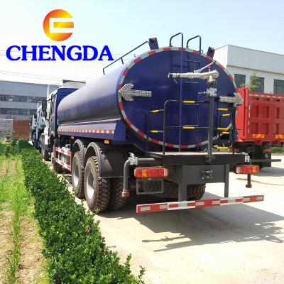 China Construction material new HOWO sprinkler water tank truck 20000L 22000L 25000L truck water tanks for sale for sale