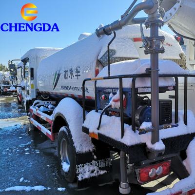 China Building Material Shops Foton Water Tank Truck 4000 Liters Water Bowser Truck Sprinkler Truck for sale