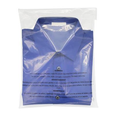 China Recyclable Cellophane Poly Bags Biodegradable Plastic Opp Clear Bags For Packaging Clothes Shirt Transparent Bag for sale