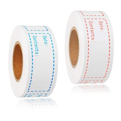 China Household Waterproof Custom Convenient Waterproof Package Roll Sticker Factory Etiqueta Factory Etiqueta Spice Labels for sale