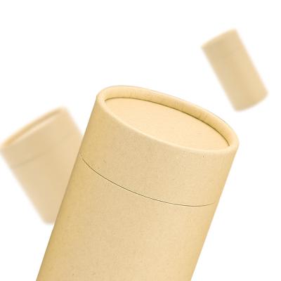 China Biodegradable Biodegradable Paper Botes For Food Candy Gift Packaging Eco-friendly Kraft Paper Cylinder Round Custom Paper Tube for sale