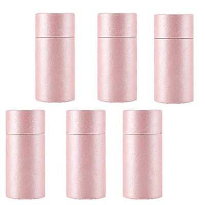 China Custom Biodegradable Eco-Friendly Kraft Paperboard Lipstick Skin Care Paper Tea Food Container Round Tube Cylinder Box Paper Packaging for sale