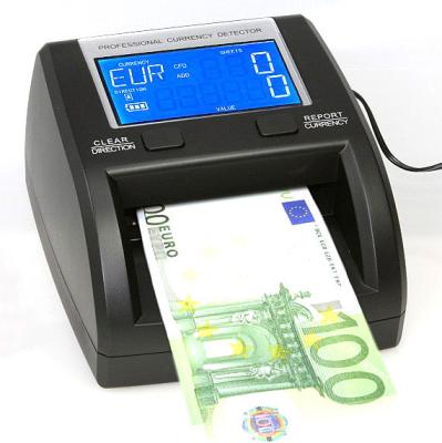 Cina Soldi automatici Detctor di valuta con lo schermo LCD di USD, EURO in vendita