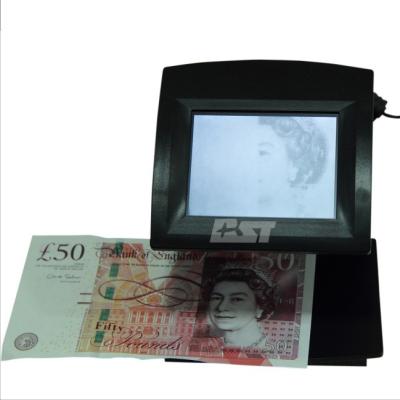 China Supermarkets GBP Counterfeit Bill Detector / Cash Tester  With IR function for sale