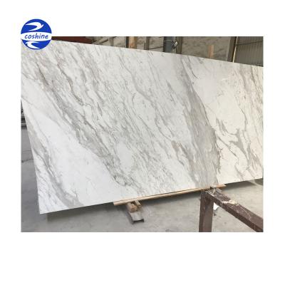 China Contemporary top white marble slab volakas jazz grade white marble made in china for sale