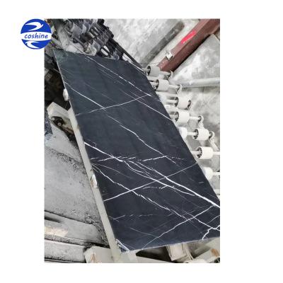 China China Nero Centauro Traditional Natural Marble Building Stone Black And White Vein Marble Slabs And Tiles for sale