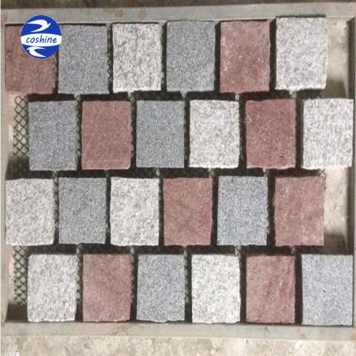 China New Style Buliding Maple G562 Cheap Red Granite Block Cobblestone For Sale for sale