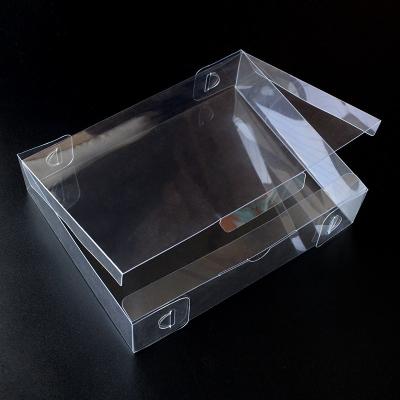 China Recyclable Custom Plastic Pet PVC Transparent Cover Gift Box for sale