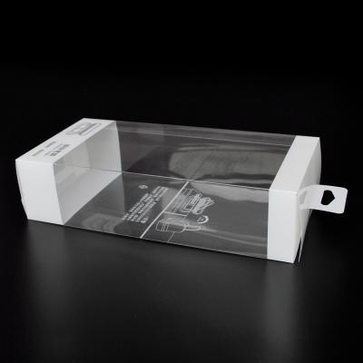 China White/Black Transparent Box Recyclable Hot Selling Plastic Pet Printing for sale