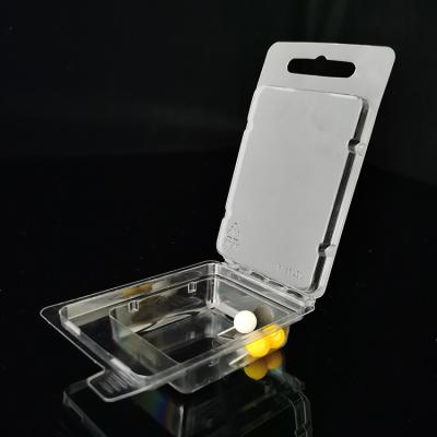 China Custom Toy Clamshell Packing Manufacturer Wholesale Blister Pack Transparent Plastic Clamshell Cell Box for sale