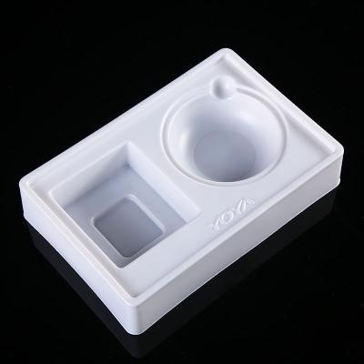 China Cosmetic Factory Customized White Black Color PP PVC Plastic Blister Tray for sale