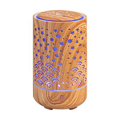 China Household USB Aroma Essential Oil Diffuser Vapor Water Ultrasonic Cool Mist Humidifier Portable Air Purifier 7 Color LED Light for sale